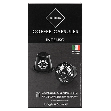 Кофе в капсулах Rioba Intenso 11шт