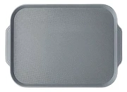 Поднос для фастфуда Mgprof темно-серый, 45 x 34.5-49 x 34.5см