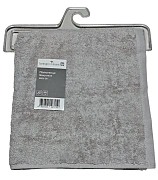 Tarrington House Полотенце хлопок серое махровое 500 г/м2, 50 х 90см