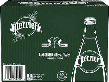 Вода Perrier минеральная газированная, 750мл