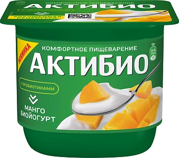 Биойогурт Актибио манго 3%, 130г