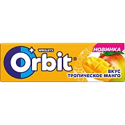 Жевательная резинка Orbit Тропическое манго, 14г
