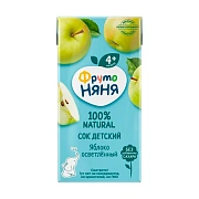 Сок Фрутоняня Яблоко, 200мл