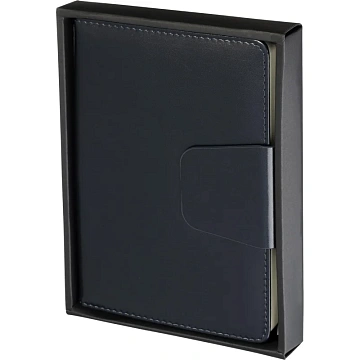 Ежедневник недатированный A5, Prestige темно-синий, 160 л. 3-352/02