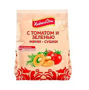Сушка мини Хлебный дом с томатом и зеленью, 180г