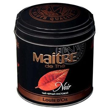 Чай Maitre Луи Дор черный, 150г, ж/б
