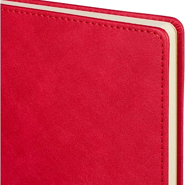 Ежедневник недатированный А5+ CLASSIC иск.кожа КРАСНЫЙ 3-689/04