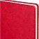 Ежедневник недатированный А5+ CLASSIC иск.кожа КРАСНЫЙ 3-689/04