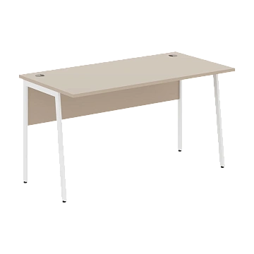 Стол прямой СП-3P Мокачино/Белый 1400х720х755 IMAGO PLUS