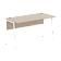 Стол прямой СП-3P Мокачино/Белый 1400х720х755 IMAGO PLUS