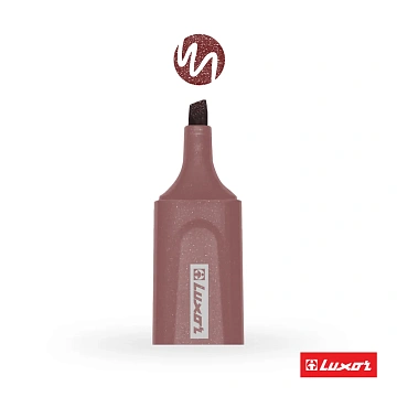 Текстовыделитель Luxor 'Textliter Metallic' бронзовый, 1-5мм.