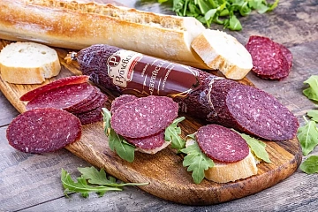 Колбаса Рублевский Еврейская сырокопченая, кг