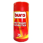 Салфетки чистящие для мониторов Buro BU-Tpsm 75 шт/уп, в тубе