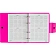 Ежедневник недатированный ATTACHE Digital розовый,А5, 272стр., на кольцах