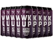 Напиток энергетический Fitness Food Factory WK Up вишня-кола, 450мл x 12 шт