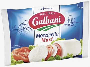 Сыр Моцарелла Galbani Mozzarella Maxi 45%, 250г