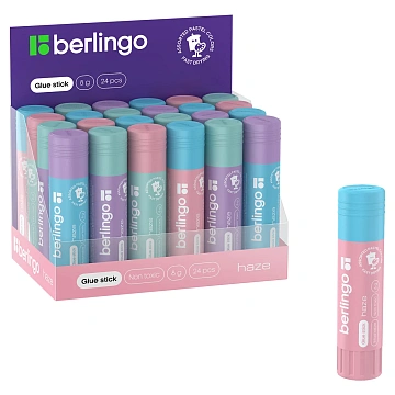 Клей-карандаш Berlingo 'Haze', 08г, ПВП