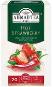 Чай травяной Ahmad Tea Гибискус-клубника-перец чили (1.8г x 20шт), 36г