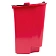 Ведро Rubbermaid WaveBrake для грязной воды, красное, FG9C7400RED