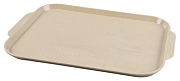 Поднос для фастфуда Mgprof бежевый, 45 x 34.5-49 x 34.5см