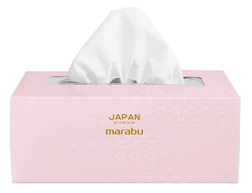 Салфетки бумажные Marabu Japan Premium розовые двуслойные, 220шт