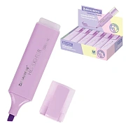 Текстовыделитель BRAUBERG 'ORIGINAL PASTEL', ЛАВАНДОВЫЙ, линия 1-5 мм, 151695