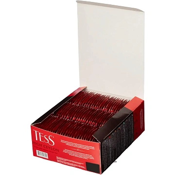 Чай черный пакетированный Tess High Ceylon, 100пак