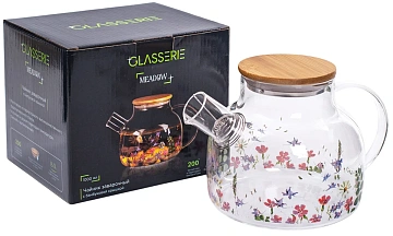 Чайник заварочный Glasserie Meadow, 1л