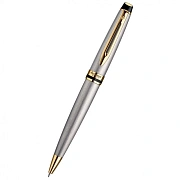 Ручка шарик Waterman Expert 3, цвет:Stainless Steel GT, стержень:Mblue