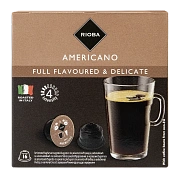 RIOBA Кофе в капсулах Dolce Gusto Americano 16шт, 112г