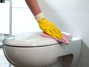 Салфетка хозяйственная Vileda Professional ПВАмикро 35х38см, зеленая, 143593