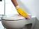 Салфетка хозяйственная Vileda Professional ПВАмикро 35х38см, зеленая, 143593