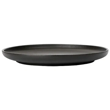 Тарелка Domenik Rock black обеденная, 26см