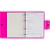 Ежедневник недатированный ATTACHE Digital розовый,А5, 272стр., на кольцах