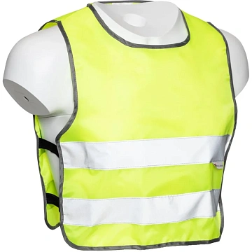 Жилет сигн.детск.Тип1Д,цв.лимон(р.30-34/7-12лет)