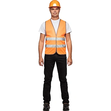 Жилет сигнальный Тип1Е, цв.оранж.(р.ХXL-XXXL/56-62)