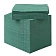 Салфетки бумажные Metro Professional 24 x 24см, 400шт, 1 слой, зеленые