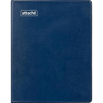 Тетрадь со сменным блоком Attache,80л,клет,А5,обл.ПВХ