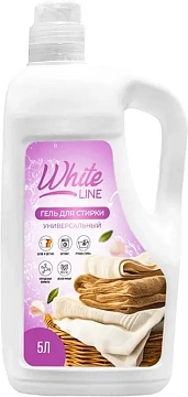 Гель для стирки White Line универсальный, 1л