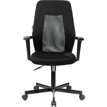 Кресло VB_EChair-225 PTW_TW11 сетка/ткань черный