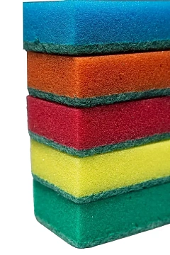 Губка Vclean Макси Супер 9.5х6.5х3см, 5шт/уп