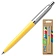 Ручка шариковая PARKER 'Jotter Orig Yellow', корпус желтый, нержавеющая сталь, блистер, синяя, 2076056