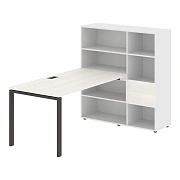 Рабочая станция EURST 1215 Ясень Траун/Мокко 1990х1250х1355 EDIS