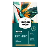 Кофе Живой кофе Rio-Rio Бразилия зерновой, 800г