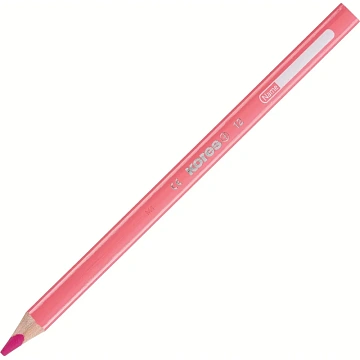 Карандаши цветные 12цв 3-гран,точилка Kores Jumbo 93512.01