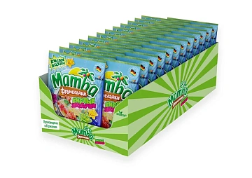 Мармелад жевательный Mamba Фрумеладки кислые звездочки, 70г