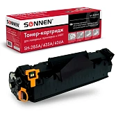 Картридж лазерный SONNEN (SH-CE285A/CB435A/CB436A) для HP LJ P1002/1504/1102/M1212, ВЫСШЕЕ КАЧЕСТВО,