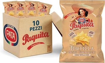 Чипсы Pata Paquita Тортилья Сыр, 200г