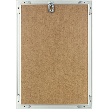 Рамка А4 21x30 см Комус/ATTACHE металлический багет 9мм серебристая