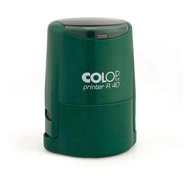 Оснастка для круглой печати Colop Printer d=40мм, синяя, с крышкой